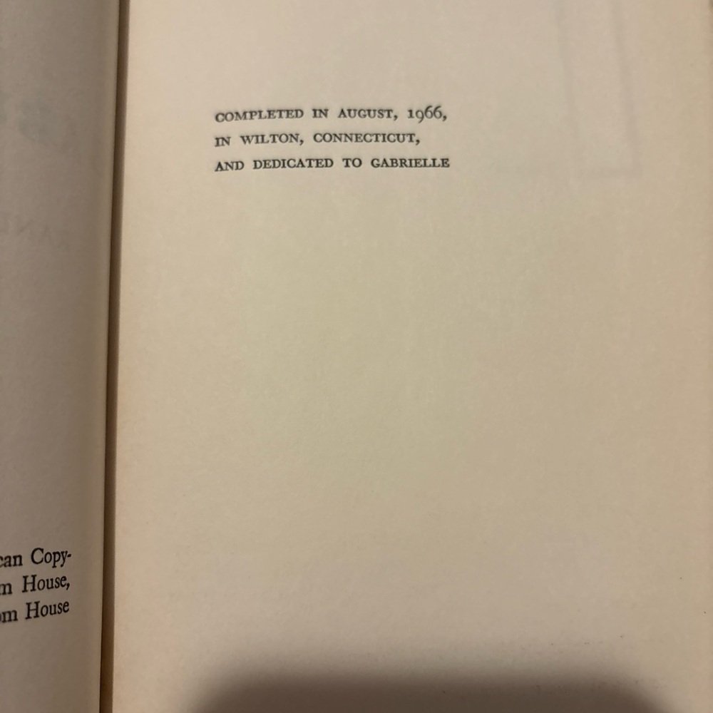 Rosemary’s Baby Hardcover Book By Ira Levin Random House Copyright 1967 1966 - Picture 5 of 6